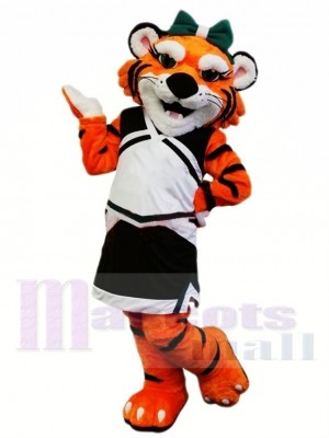 Sport Tigerin Maskottchen Kostüm