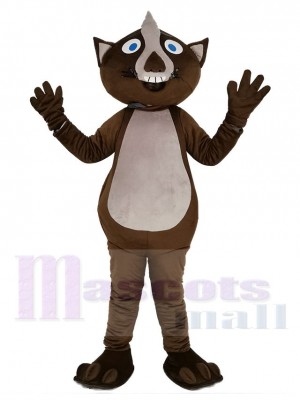 Braun Wombat Maskottchen Kostüm Tier