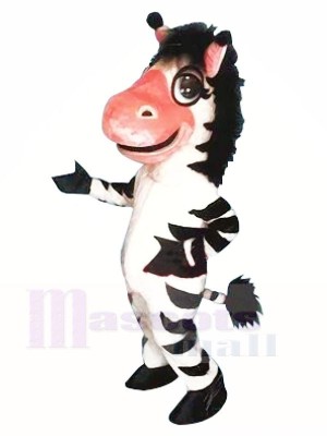 Nettes Zebra Maskottchen Kostüme