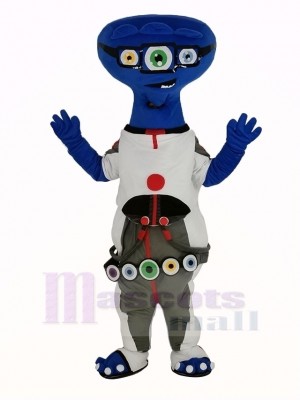 Trois yeux Extraterrestre Mascotte Costume