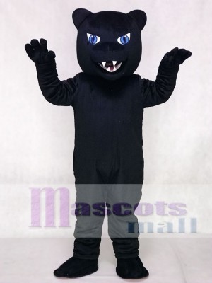 Heftige neue blaue Augen Panther Maskottchen Kostüm Tier