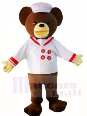 Teddybär mit Hemd und Hut Maskottchen Kostümen Tier