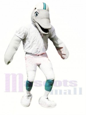 Sportlicher Delphin Maskottchen Kostüm