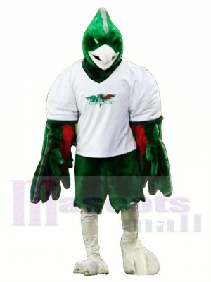 Sport Grün Phönix Maskottchen Kostüm