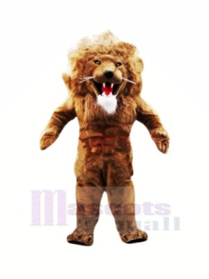 Heftig Muskulös Löwe Maskottchen Kostüme