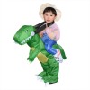 T-Rex Dinosaurier Tragen Mir Reiten Auf Aufblasbar Kostüm Halloween Weihnachten Zum Kind