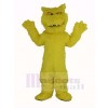 Schleimig Gelb Monster Maskottchen Kostüm