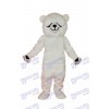 Einfaches und ehrliches Eisbären-Maskottchen-Kostüm-Tier