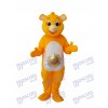Yellow Sun Bear Maskottchen Erwachsene Kostüm Tier