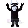 Stark Schwarz Stier Maskottchen Kostüme Tier