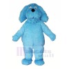 Blau Pelzig Hund Maskottchen Kostüme Tier