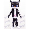 Sir Black Cat Tier Maskottchen Kostüm für Erwachsene