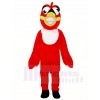 rot Verrückt Vogel Maskottchen Kostüme Tier