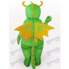 Grünes Dinosaurier Tier erwachsenes Maskottchen lustiges Kostüm