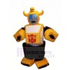 Hoch Qualität Gelb Roboter Maskottchen Kostüme Karikatur