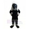 Schwarz Pudel Hund Maskottchen Kostüme Erwachsene