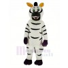 Komisch Zebra Maskottchen Kostüm Tier