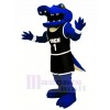 Sport Blau Alligator Maskottchen Kostüme Karikatur