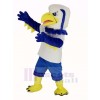 Cool Blau Adler Maskottchen Kostüm Tier