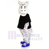 College Zebra Maskottchen Kostüme