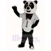 Arzt Panda mit Weiß Hemd Maskottchen Kostüm