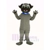 Grau Hündchen Hund Maskottchen Kostüm