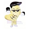 Komisch Cashew Maskottchen Kostüm Karikatur