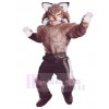 Bobcat Rotluchs Maskottchen Kostüm