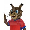 Bobcat maskottchen kostüm