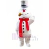 Süß Schneemann Maskottchen Kostüme Karikatur Weihnachten Weihnachten