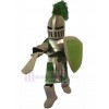 spartanischer ritter maskottchen kostüm