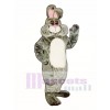 Ostern Grey Marshmallow Hase Kaninchen Maskottchen Kostüm