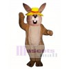 Ostern Jolly Hase Kaninchen mit Hut Maskottchen Kostüm