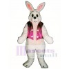 Netter Osterhase Kaninchen mit Weste Maskottchen Kostüm