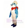 Netter Ingenieur Delfin Maskottchen Kostüm