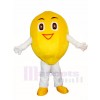 Lächelnde Zitronen Maskottchen Kostüm Frucht 