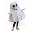 Lächelnd Weiß Geist Maskottchen Kostüme Halloween