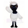 Schwarzes Gesicht Weißer Vogel Maskottchen Kostüme Tier