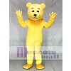Schöne gelbe Teddy Maskottchen Kostüm Tier