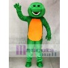 Grünes Barney Dinosaurier Maskottchen Erwachsenes Kostüm Tier