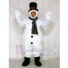 Schneemann mit Kapuze Hut und Schal Maskottchen Kostüme Weihnachten