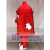 rot Öffentlichkeit Dienstprogramme Feuer Hydrant Maskottchen Kostüme