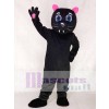 Rote Ohren und Pfoten Black Sir Purr der Carolina Panthers Maskottchen Kostüme  