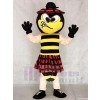 Cute KILTY Bee Mascot Costumes Insect
