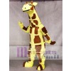 Gelbes Giraffen Maskottchen Kostüm Tier