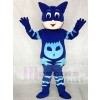 Blau Shine Shiny PJ Masks Catboy Connor Junge Maskottchen Kostümen