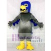 Niedlich Grau und Blau Falke Maskottchen Kostüm Tier