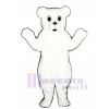 Snow Bear Cub Maskottchen Kostüm