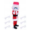 Blaue Brille Weihnachtsmann Weihnachtsmann Maskottchen Kostüm