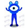 Blaue Augen Gläser Anblick Schutz Anzeigen Maskottchen Kostüm Förderung
